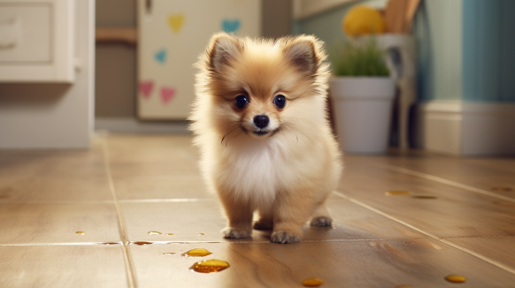 Pomeranian potty training