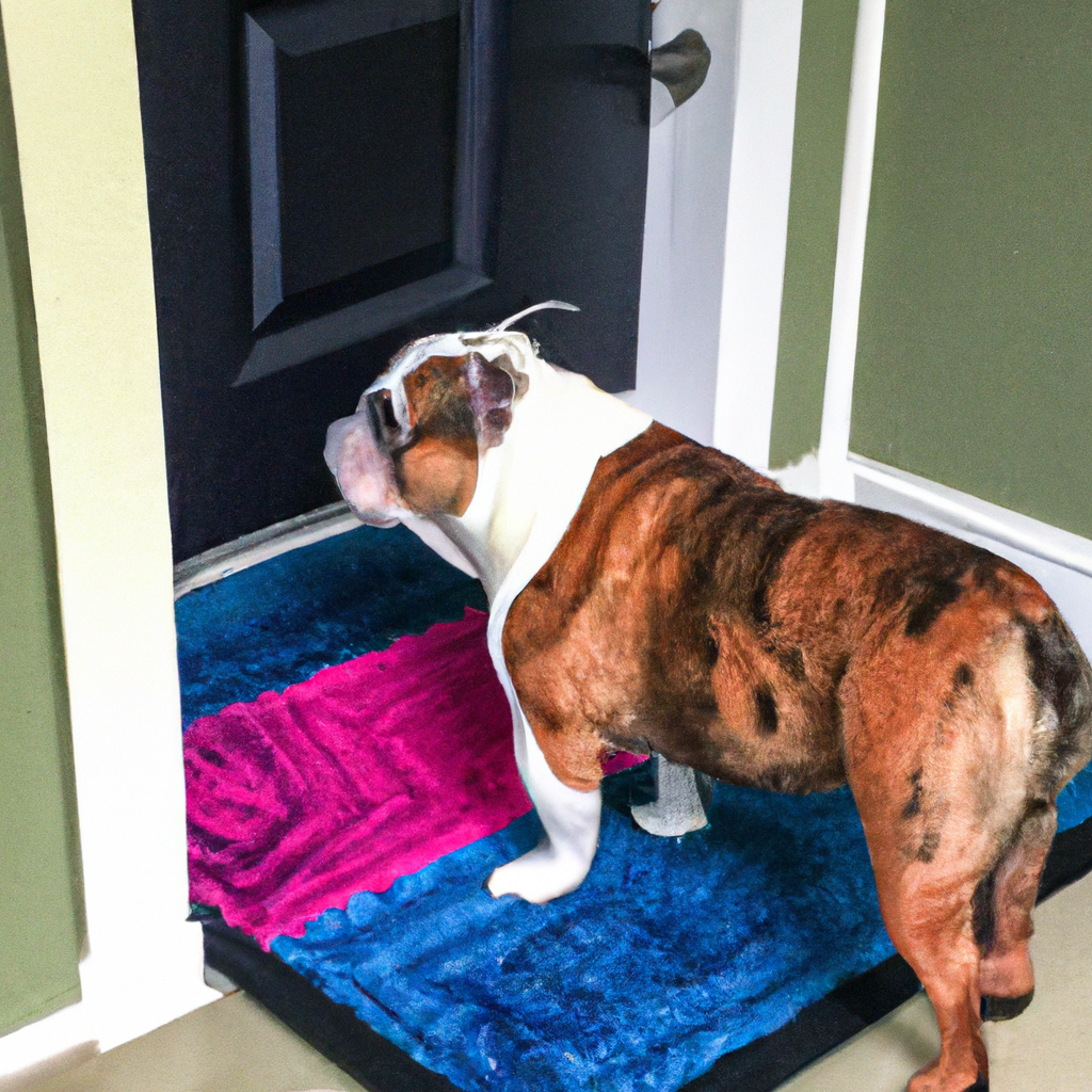 How to recognize the signs that your bulldog needs to potty?