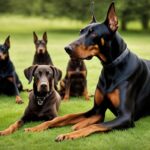 are dobermans good with other dogs