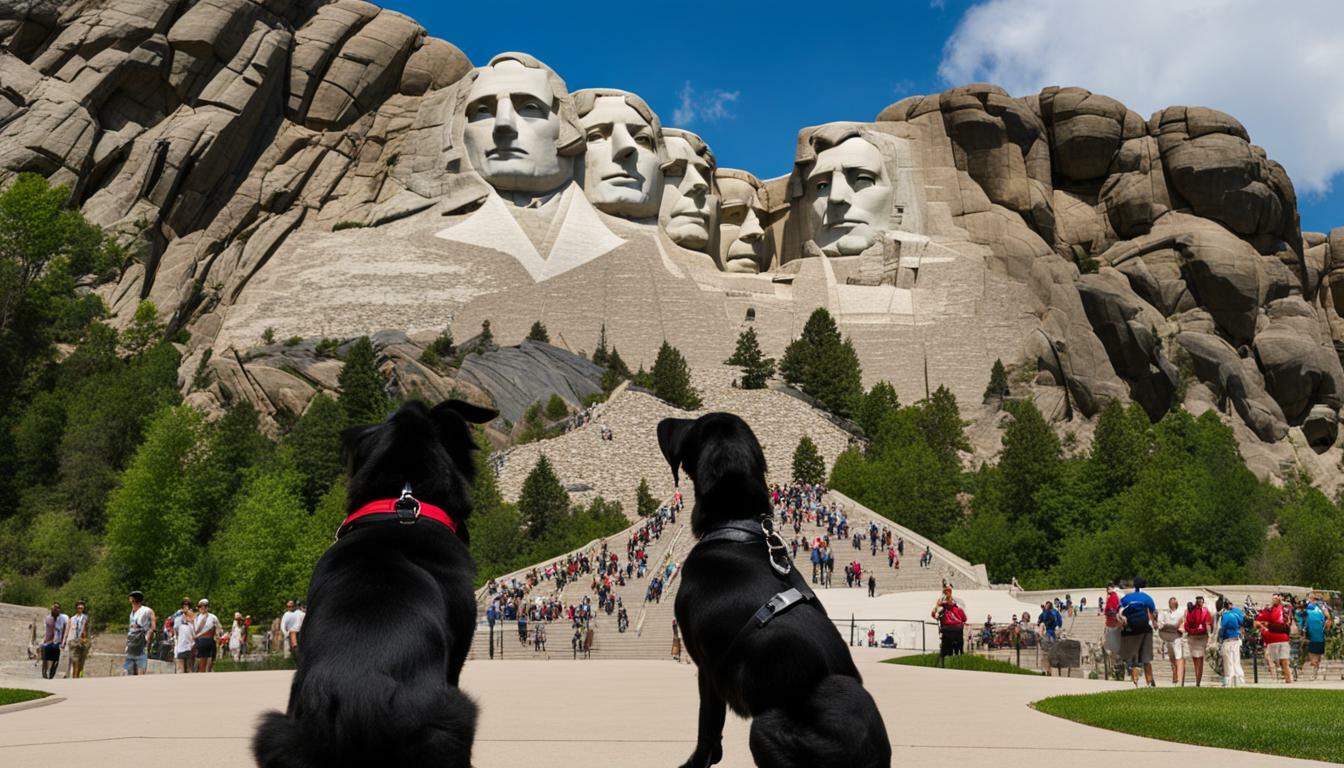 are dogs allowed at mount rushmore