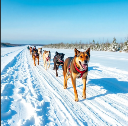 Iditarod dog race